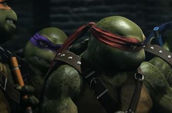 Черепашка-ниндзя из Injustice 2 в действии