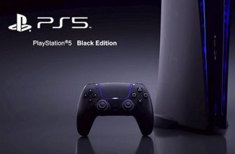 Утечка. Черный геймпад DualSense для PS5 на фото