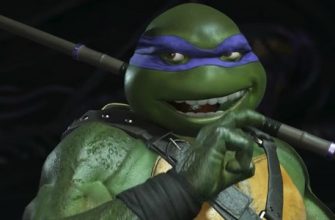 Игровой процесс Injustice 2 за Черепашек-ниндзя