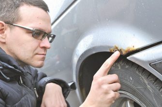 Как убрать ржавчину с машины