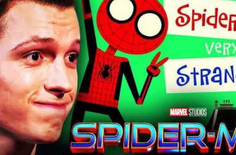 Детская книжка по фильму показана до трейлера «Человека-паука: Нет пути домой»