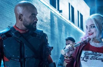 Поцелуй Дэдшота и Харли Квинн в удаленной сцене «Отряда самоубийц»