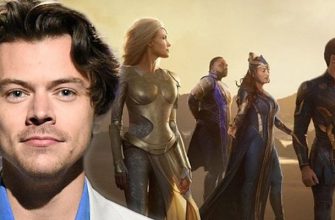 Брат Таноса на новом постере «Вечных» - его сыграл Гарри Стайлс