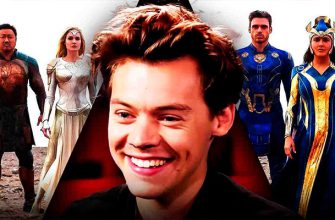 Эрос Гарри Стайлса появился в удаленной сцене фильма «Вечные»