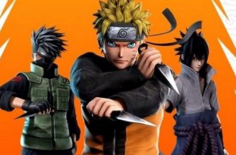 Новая утечка кроссовера «Наруто» и Fortnite
