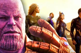 Удаленная сцена фильма «Вечные» упоминает поражение Таноса