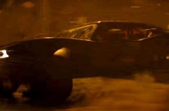 Бэтмобиль в новой сцене фильма «Бэтмен»