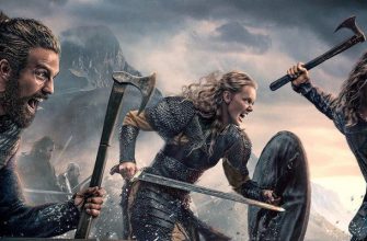 Главные герои на постерах сериала «Викинги: Вальхалла»