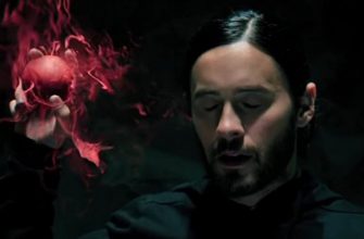 Пугающий постер фильма «Морбиус» замечен на улице