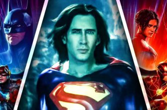 Кадры фильма «Флэш» позволяют увидеть неудачное камео Супермена Николаса Кейджа в HD-качестве