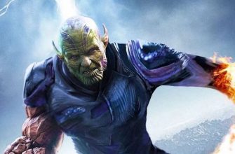 Супер-Скрулл с силами Фантастической четверки из «Секретного вторжения» показан художником