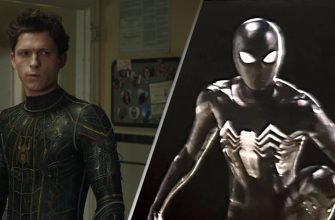 Отвергнутый черный костюм Человека-паука из «Нет пути домой» (Фото)