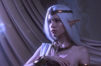 Модель сделала откровенный косплей на Королеву Азшару из World of Warcraft